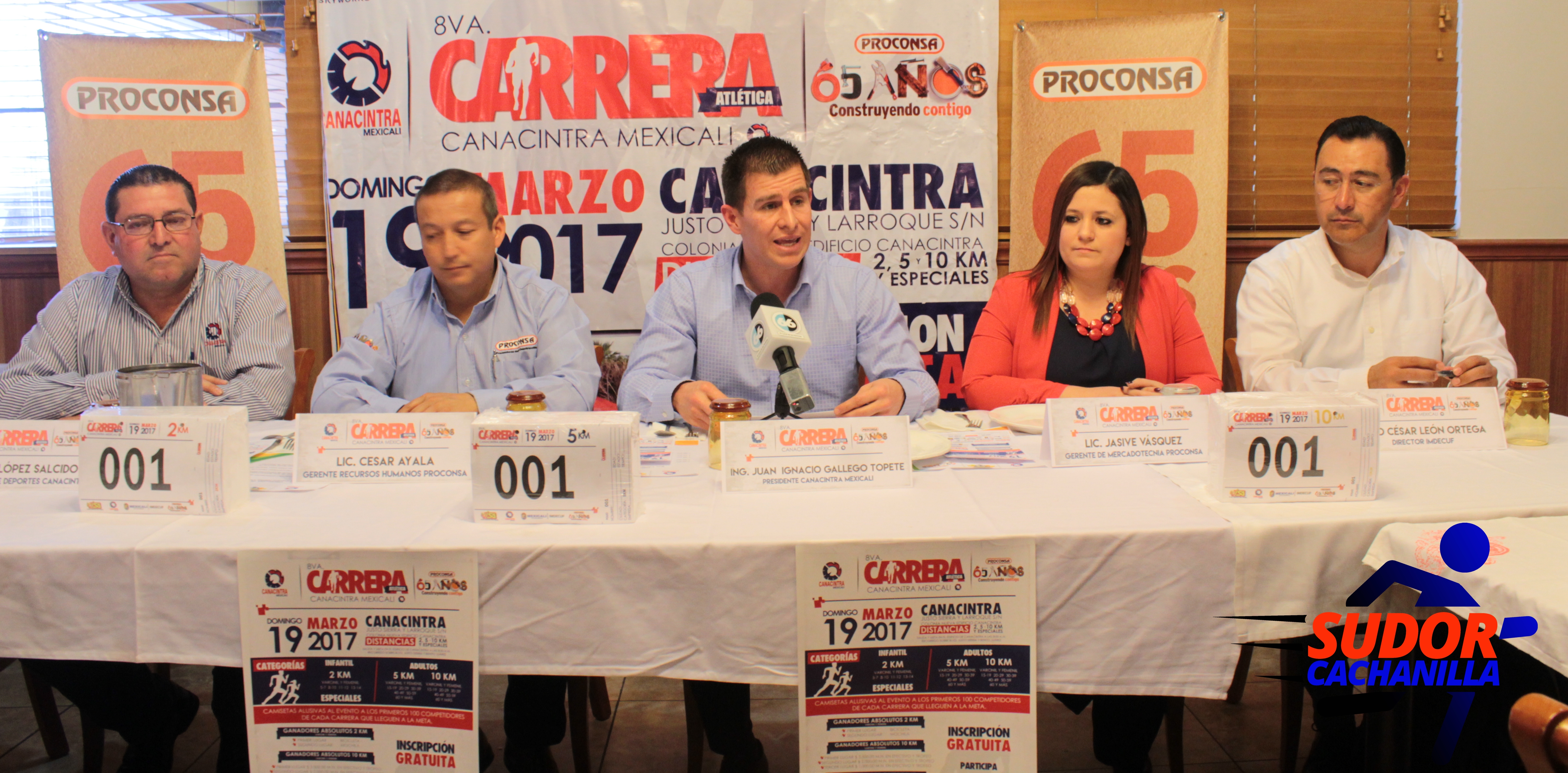 Rueda de Prensa CANACINTRA Mexicali 2017.