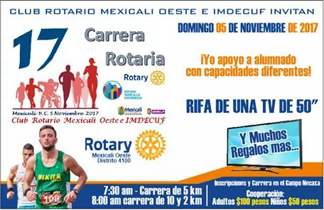 17 Carrera Rotaria 10, 5 y 2 Km. (05/11/2017)