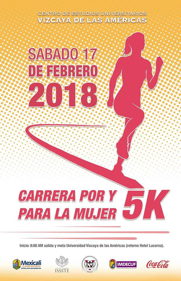 Carrera por y para la Mujer 5K. (17/02/2018)