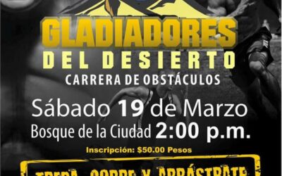 Gladiadores del Desierto Carrera con Obstáculos en San Luis. (19/03/2016)