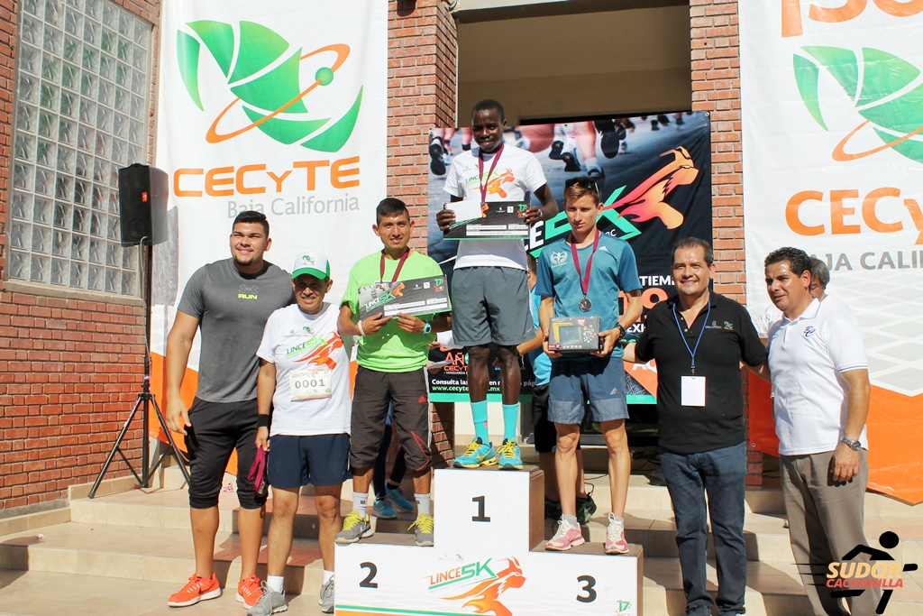 Resultados Carrera Atlética Cecyte Linces 2015.