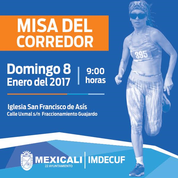 INVITAN A «MISA DEL CORREDOR 2017».