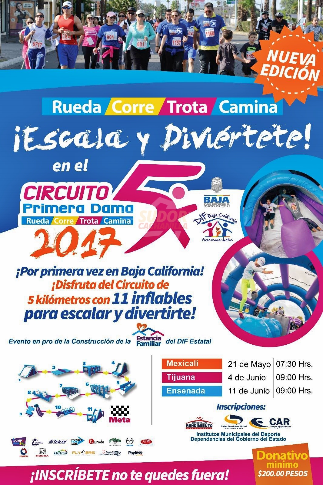 Circuito Primera Dama 5K. (21/05/2017)